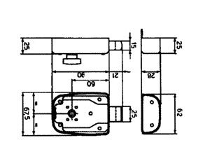 Cisa bijzetslot 54350